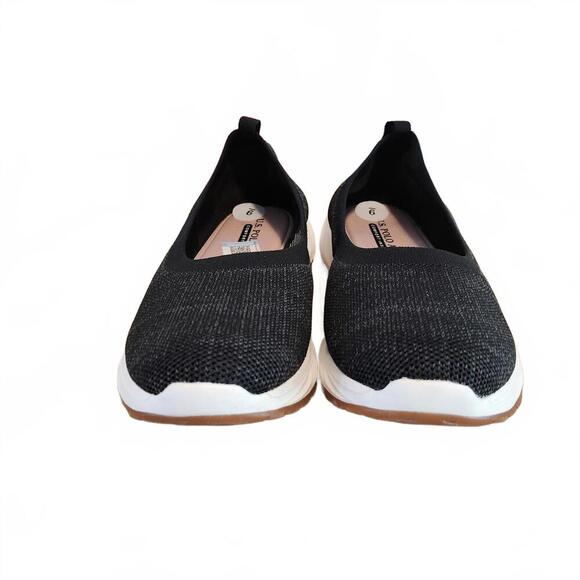 US Polo Assn. Women's Slip-On Sneakers - Stylish Comfort in Black - Picture 3 of 8